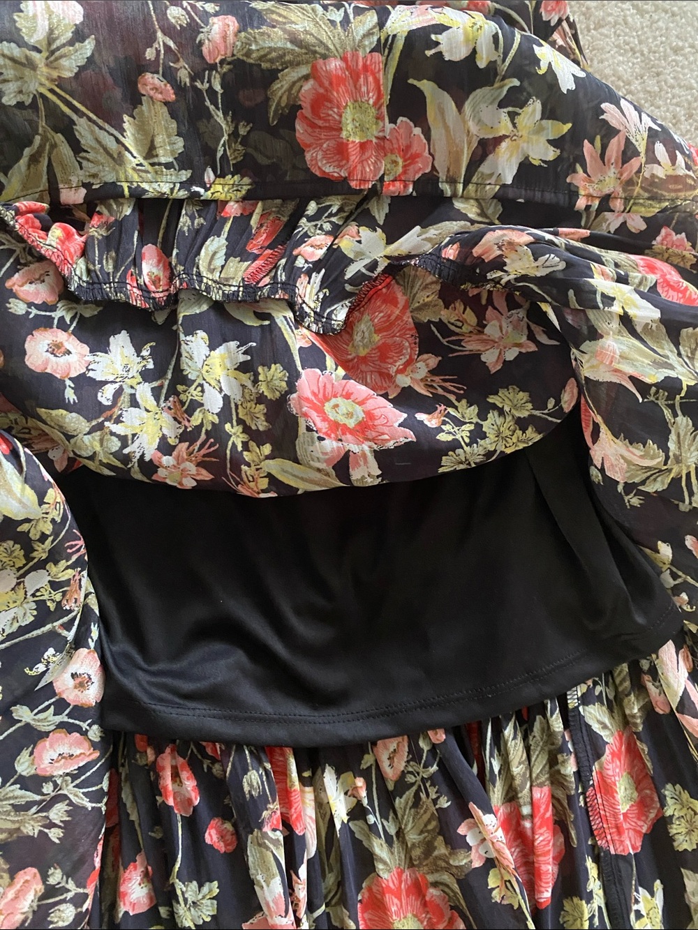 Lauren Conrad NWT size PXS floral skirt - Picture 8 of 9